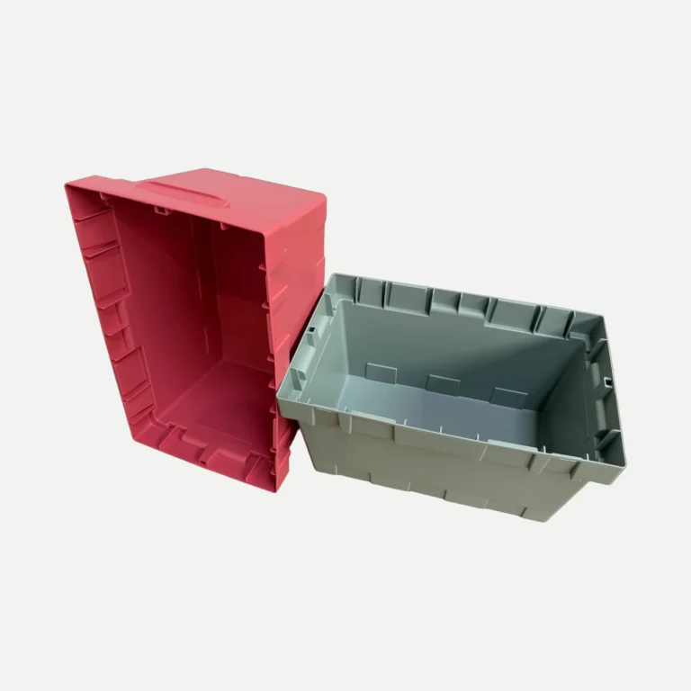 Bac rouge realise par Plazur Industries