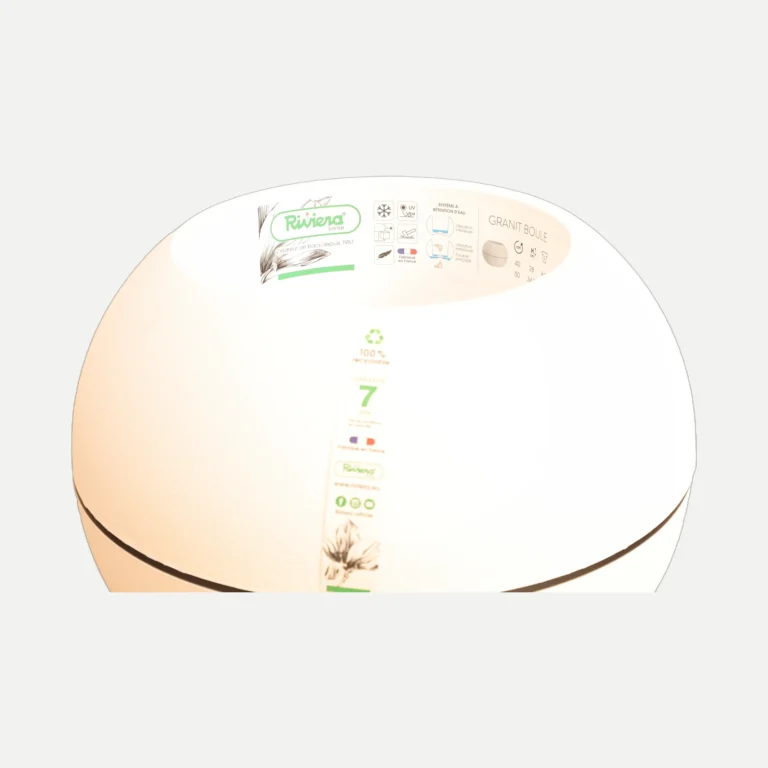 Corbeille blanc realise par Plazur Industries