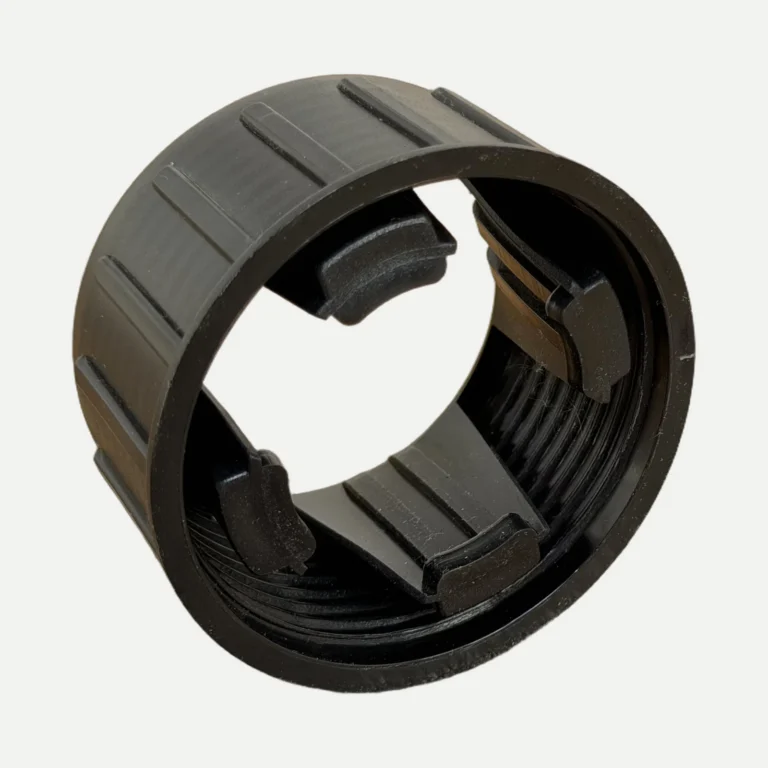 Produit plastique noir realise par Plazur Industries